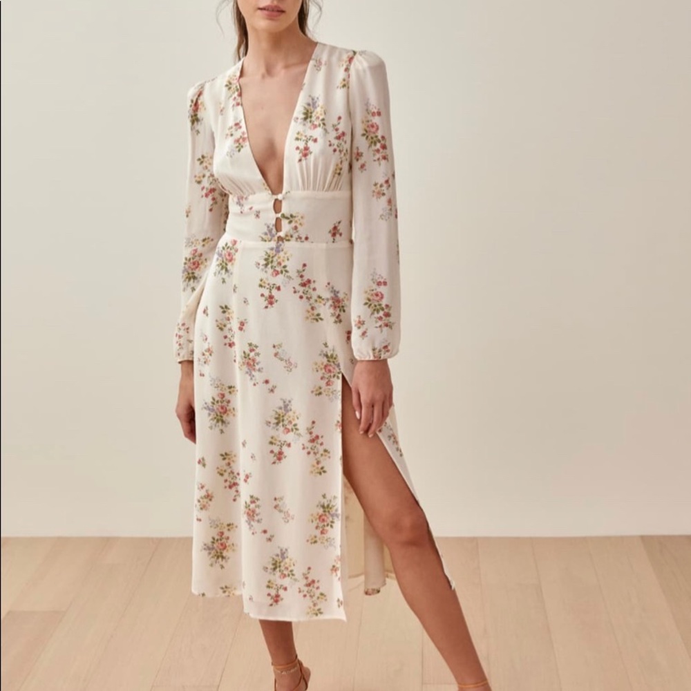Reformation lorne dress, size 6 worn once